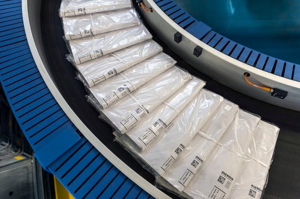 Asendia publishing sorting